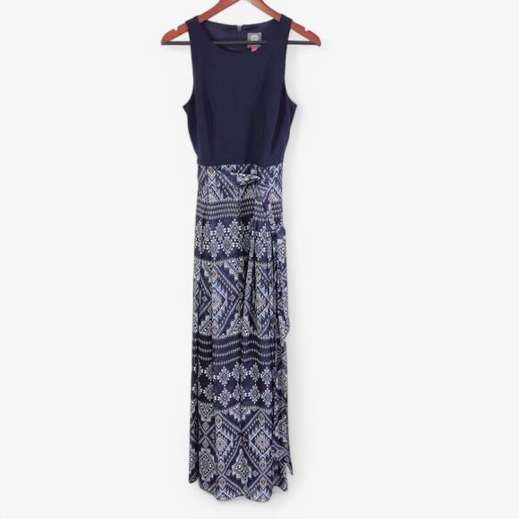 Vince Camuto Women’s Jumpsuit Size 8 Contemporary Classics Boho Luxe Wide Leg - Picture 2 of 9